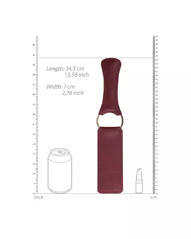 Photo du Luxury Paddle de Ouch! by Shots, accessoire élégant pour jeux de domination-5