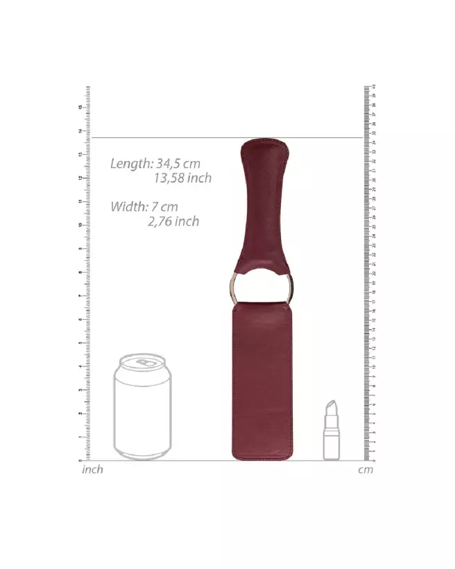 Photo du Luxury Paddle de Ouch! by Shots, accessoire élégant pour jeux de domination-6