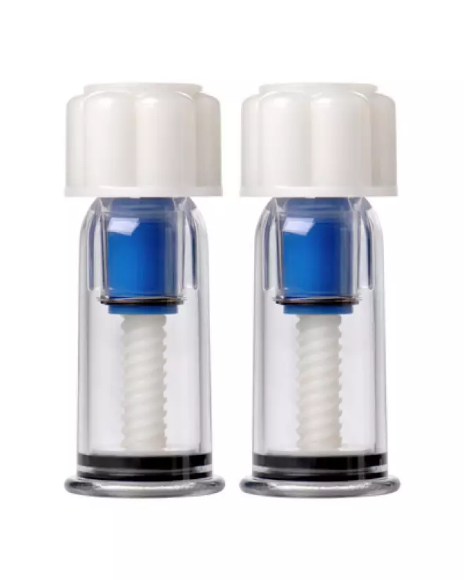 Image de Max-Twist Nipple Suckers par XR Brands pour stimulation des tétons-1