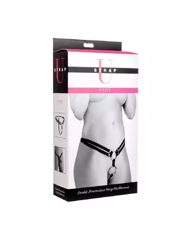 Image Unity Double Penetration Strap-On Harness de XR Brands-2
