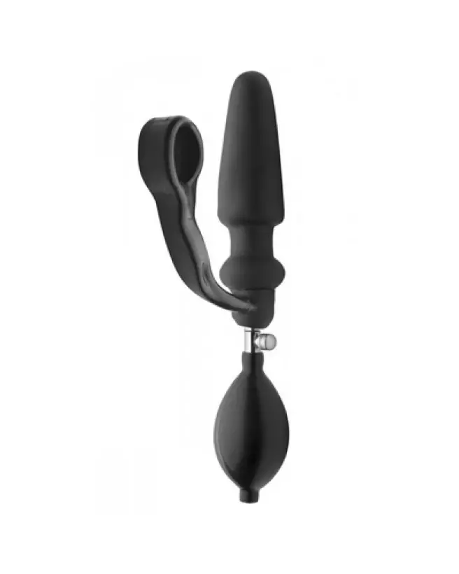 Expander Inflatable Plug with Cockring de XR Brands pour plaisir accru-1