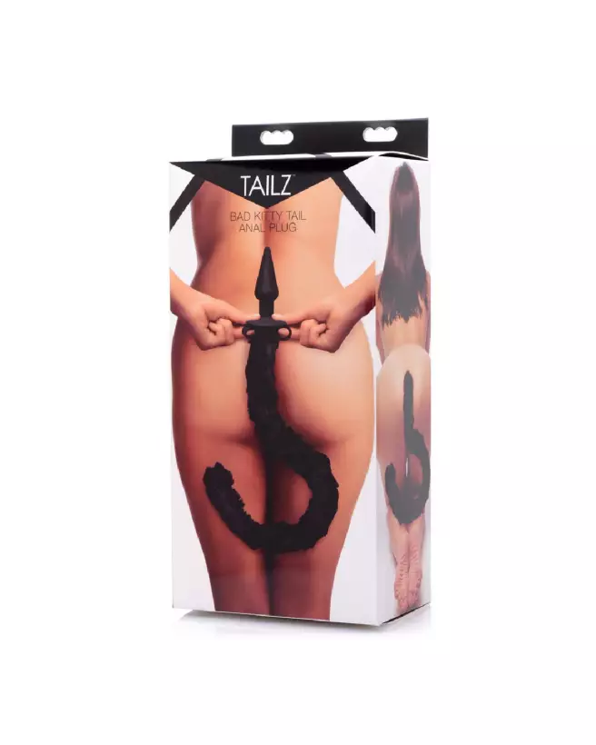 Plug anal queue de chat en silicone XR Brands pour jeu de rôle-2