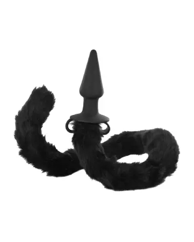 Plug anal queue de chat en silicone XR Brands pour jeu de rôle-3