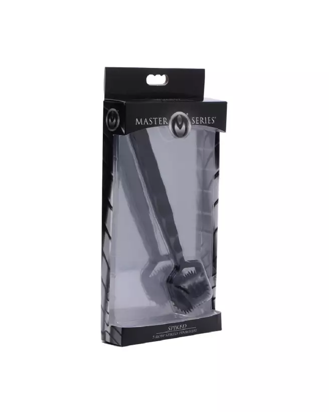 Image du Pinwheel Spiked 5 Rangs XR Brands pour stimulation sensorielle et jeux BDSM-2