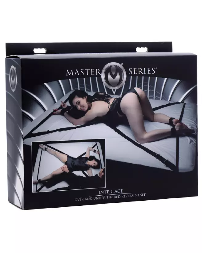 Image du Set de Liaison pour Lit Interlace de XR Brands, attaches de lit élégantes-2