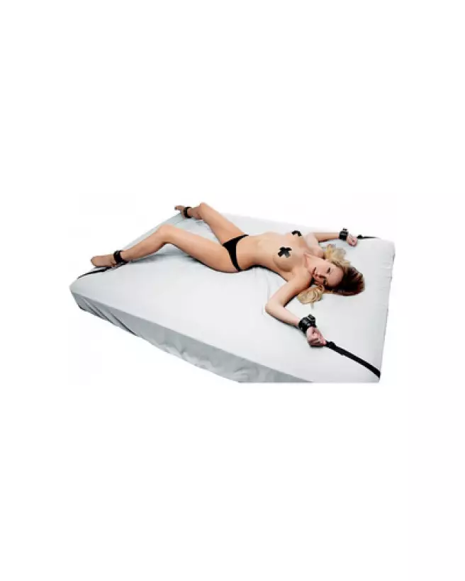 Image du set de fixation pour lit XR Brands, attaches de sécurité et confort-1