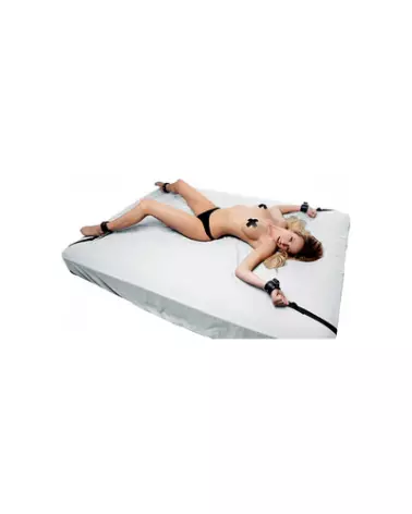 Image du set de fixation pour lit XR Brands, attaches de sécurité et confort-1