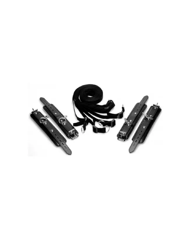 Image du set de fixation pour lit XR Brands, attaches de sécurité et confort-3
