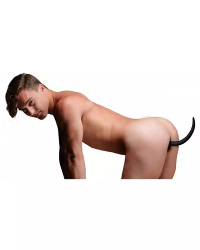 Woof XL Silicone Puppy Tail Butt Plug par XR Brands-1
