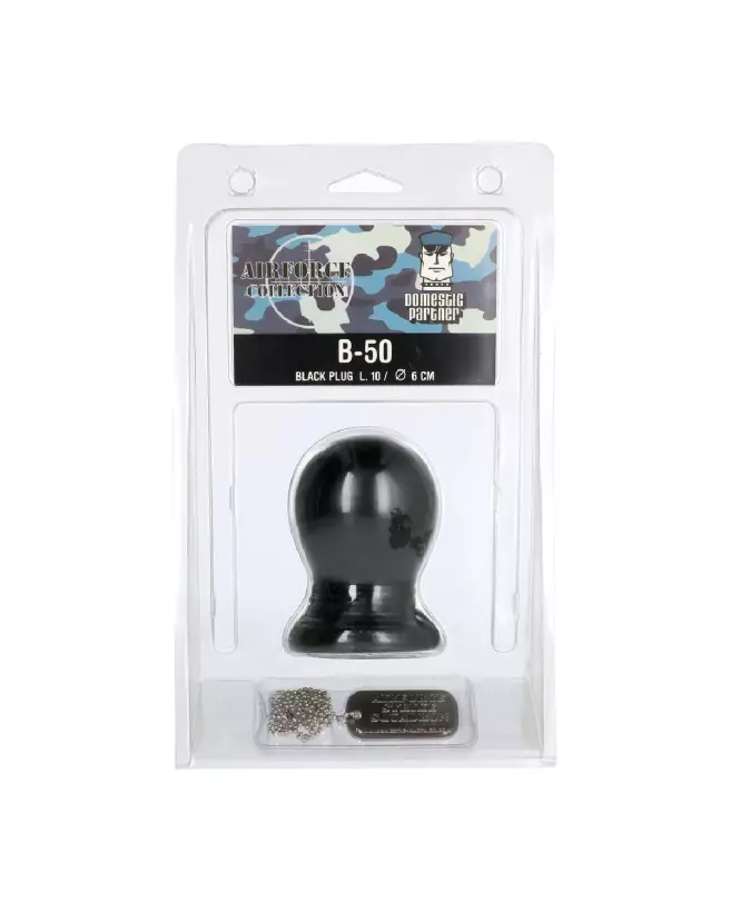 Image du Butt Plug B-50 XXL par Domestic Partner pour expérience anale intense-2