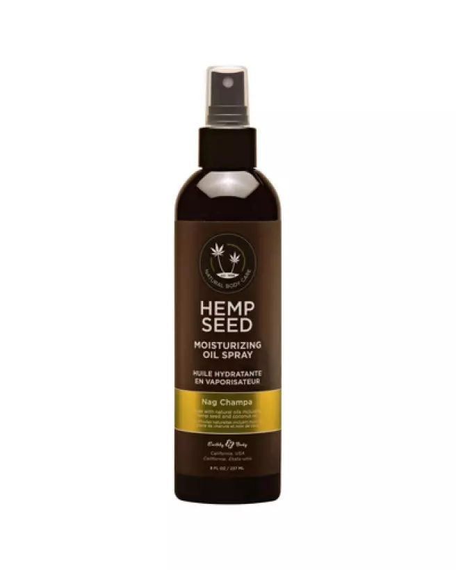 Spray hydratant Nag Champa de Earthly Body pour une peau nourrie et parfumée-1
