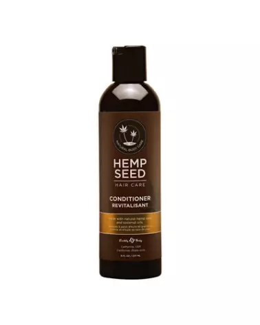 Conditionneur capillaire Earthly Body à l'huile de chanvre pour hydratation intensive-1