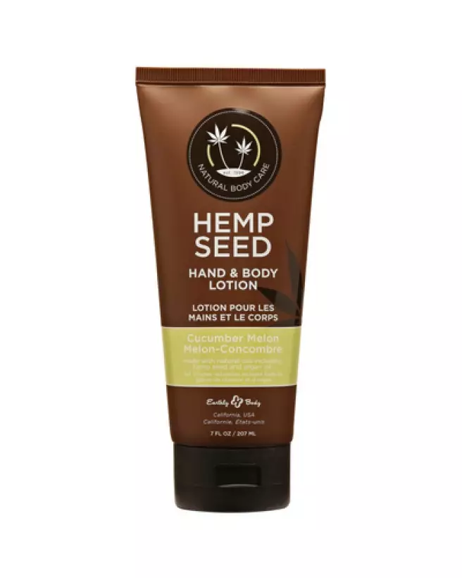 Lotion Concombre-Melon Earthly Body pour hydratation mains et corps-1