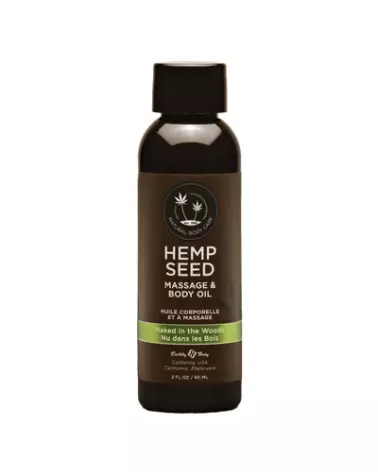 Huile de massage Naked in the Woods Earthly Body bio et naturelle-1