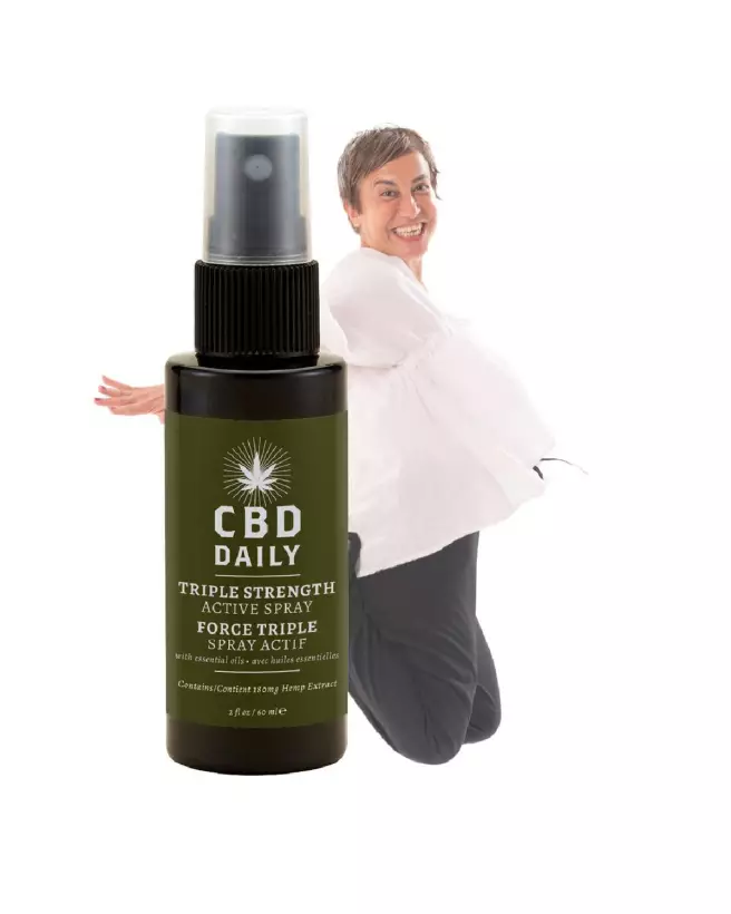 Spray Actif CBD Triple Action Earthly Body 60 ml pour soin quotidien-2