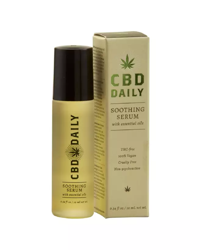 Sérum apaisant Earthly Body roller ball 10ml pour hydratation et soin de la peau-3