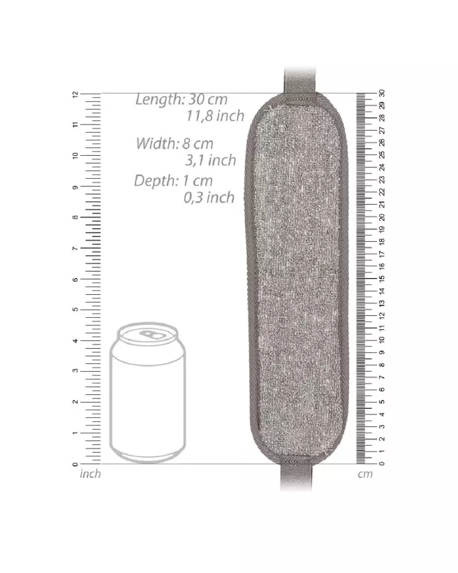 Image du Mini Back Strap de Touché by Shots pour soutien et confort en soins intimes-4
