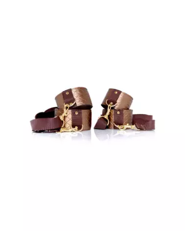 Image des Wrist to Ankle Binders de Xplay by Allure - Accessoires BDSM sécurisés et confortables-1