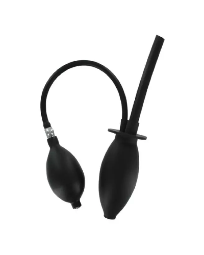 Plug en silicone gonflable pour lavement XR Brands, hygiène intime sécurisée et efficace-1