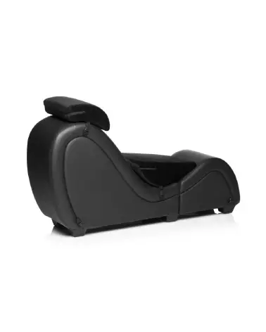 Chaise Kinky Sex noire avec coussins d'amour de XR Brands-3