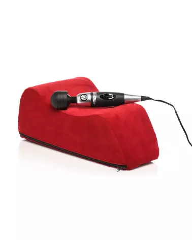 Image du Coussin Érotique Deluxe Wand Saddle Rouge par XR Brands-4