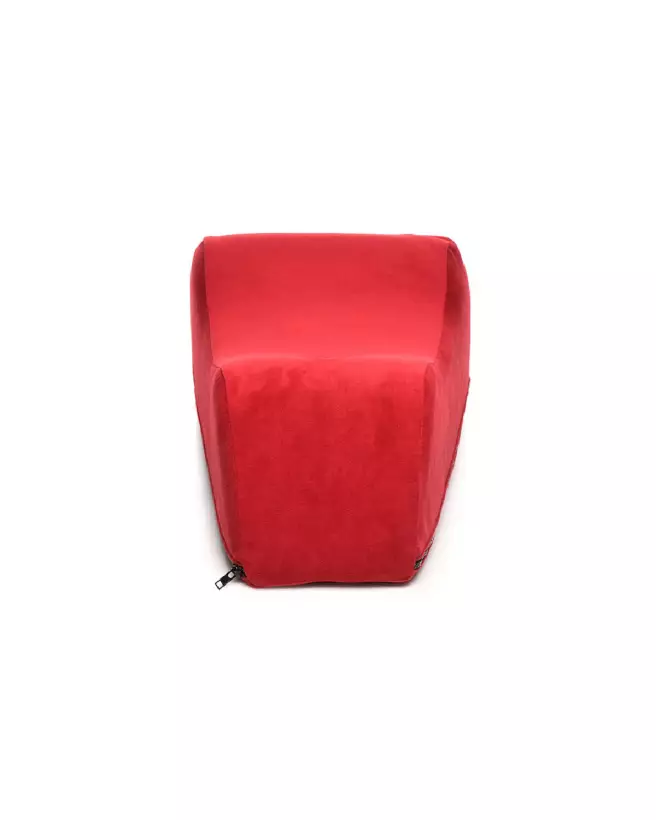 Image du Coussin Érotique Deluxe Wand Saddle Rouge par XR Brands-5