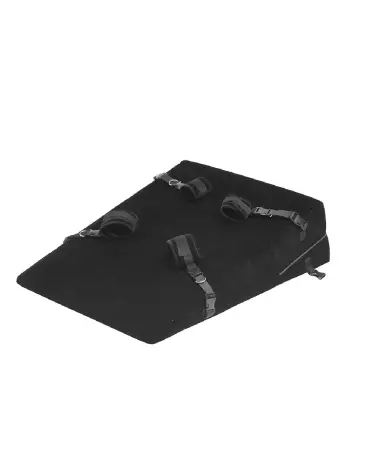 Coussin érotique noir XL pour bondage de XR Brands-4