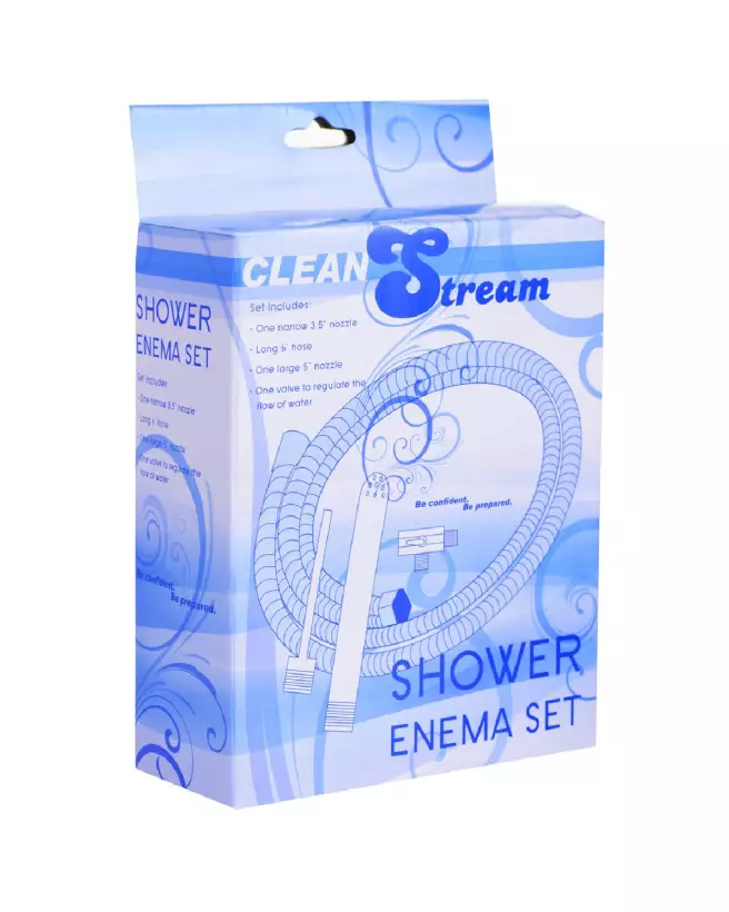 Kit de lavement métallique XR Brands pour hygiène intime-3