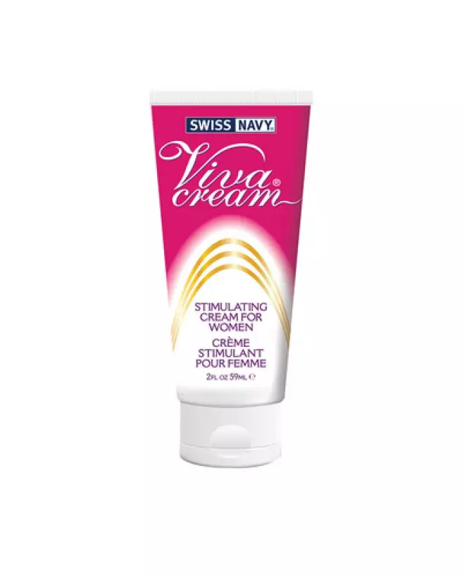 Image Gel d'Éveil Viva Cream Swiss Navy 59 ml - Boosteur de Libido-1