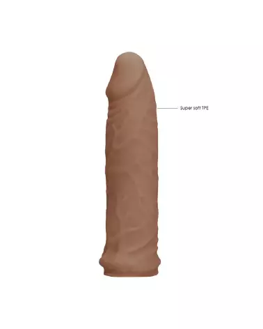 Gaine Pénis RealRock by Shots 6/16 cm pour augmentation taille et endurance-6