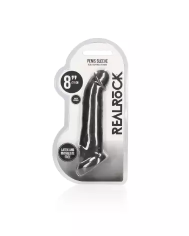 Gaine Penis Sheath 8/20 cm RealRock by Shots pour augmentation taille et plaisir-2