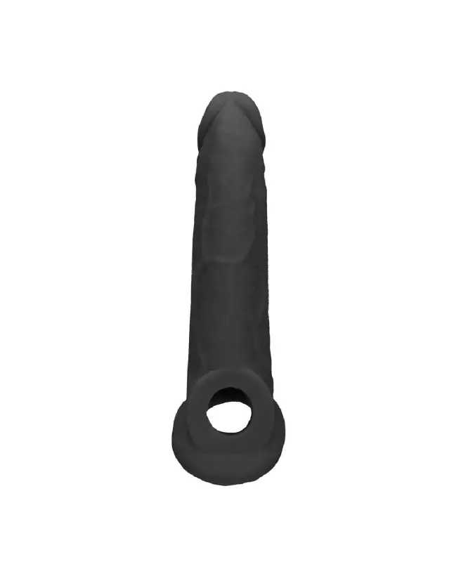 Gaine Penis RealRock by Shots 9/23 cm pour amélioration taille et performance-3