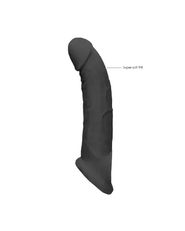 Gaine Penis RealRock by Shots 9/23 cm pour amélioration taille et performance-6