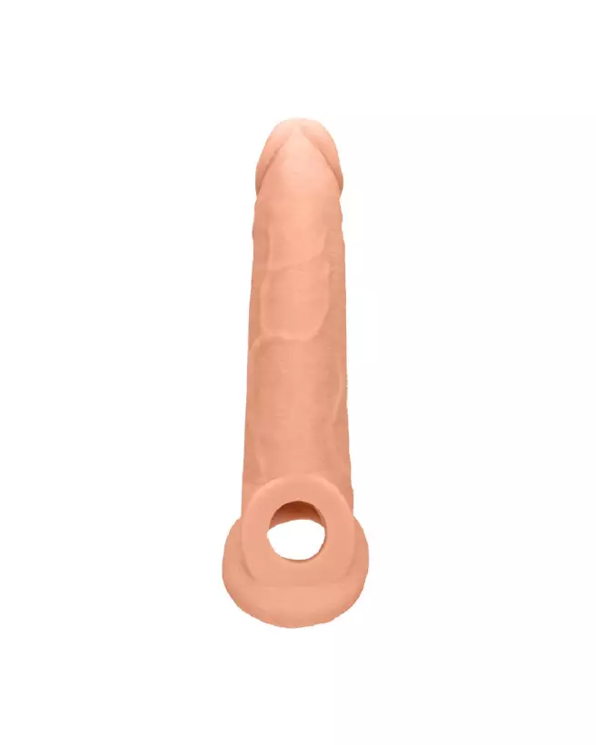 Gaine Pénis Extenseur RealRock 23 cm en Silicone Haute Qualité-3