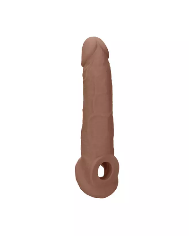 Gaine Penis Sheath 9/23 cm RealRock by Shots pour agrandissement-1