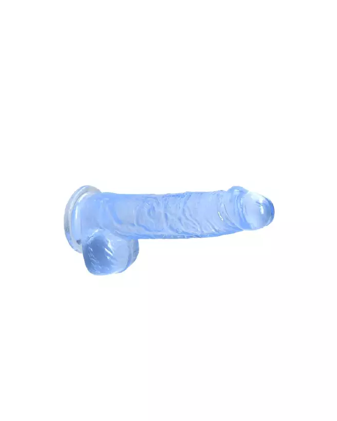 Dildo réaliste avec testicules Jelly 15 cm de RealRock by Shots-4