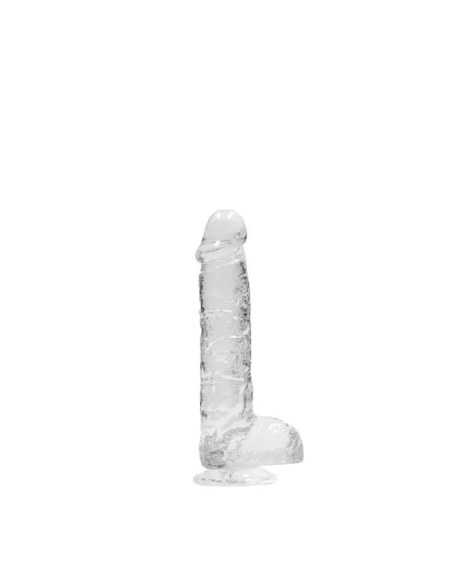 Image du Dildo Réaliste avec Testicules Jelly de RealRock by Shots - 15 cm-3