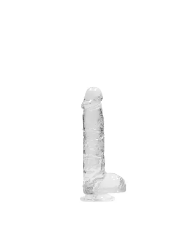 Image du Dildo Réaliste avec Testicules Jelly de RealRock by Shots - 15 cm-3