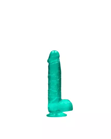 Dildo réaliste avec testicules RealRock by Shots en Jelly 6 pouces-3