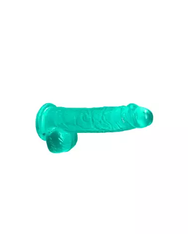 Dildo réaliste avec testicules RealRock by Shots en Jelly 6 pouces-4