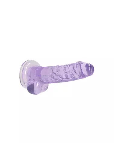 Dildo réaliste Jelly 18cm RealRock by Shots avec testicules-4