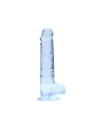 Dildo réaliste Jelly avec testicules de RealRock by Shots, 21 cm-3
