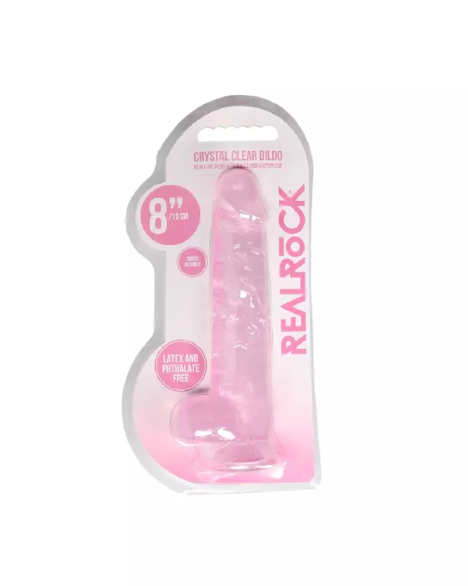 Image du Realistic Dildo with Balls 21 cm de RealRock by Shots en Jelly-2