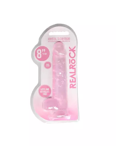 Image du Realistic Dildo with Balls 21 cm de RealRock by Shots en Jelly-2