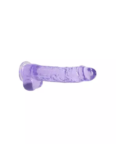 Dildo réaliste Jelly 23 cm avec testicules de RealRock-4