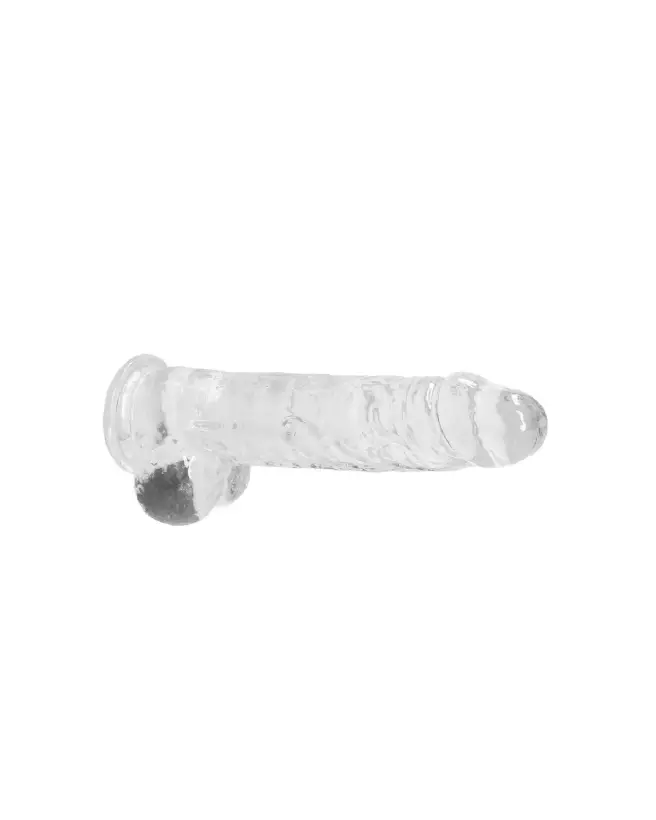 Dildo réaliste RealRock 9 pouces avec testicules en Jelly-4