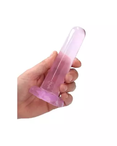 Dildo Non-Réaliste RealRock avec Ventouse en Jelly-5