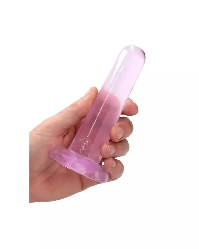 Dildo Non-Réaliste RealRock avec Ventouse en Jelly-6