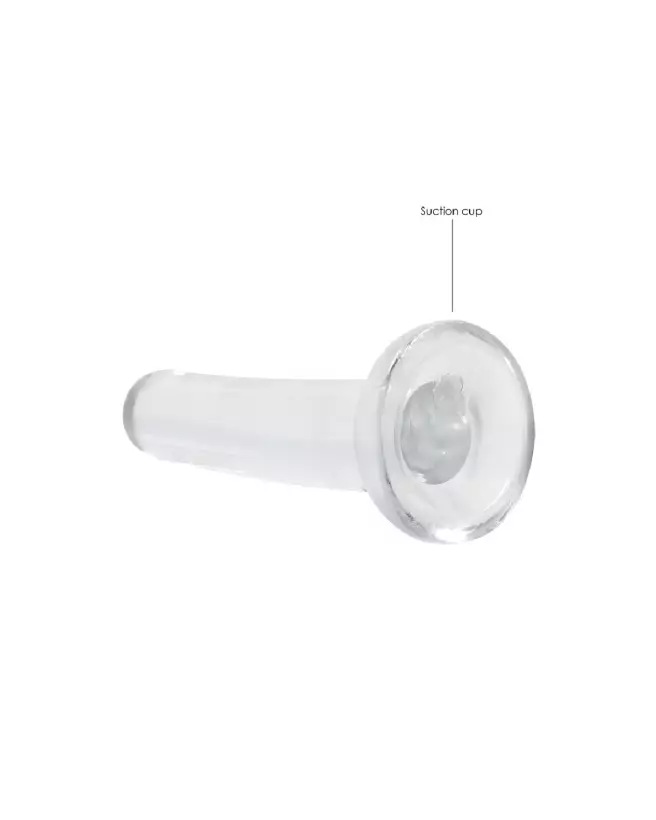 Dildo non-réaliste RealRock en Jelly avec ventouse robuste pour fixation sécurisée-3