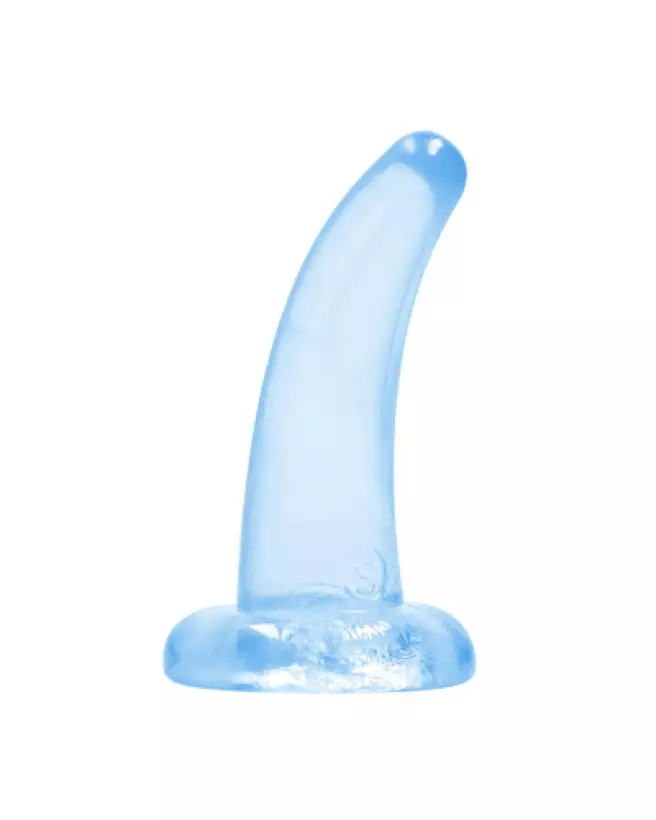 Dildo non-réaliste en jelly avec ventouse RealRock by Shots-1